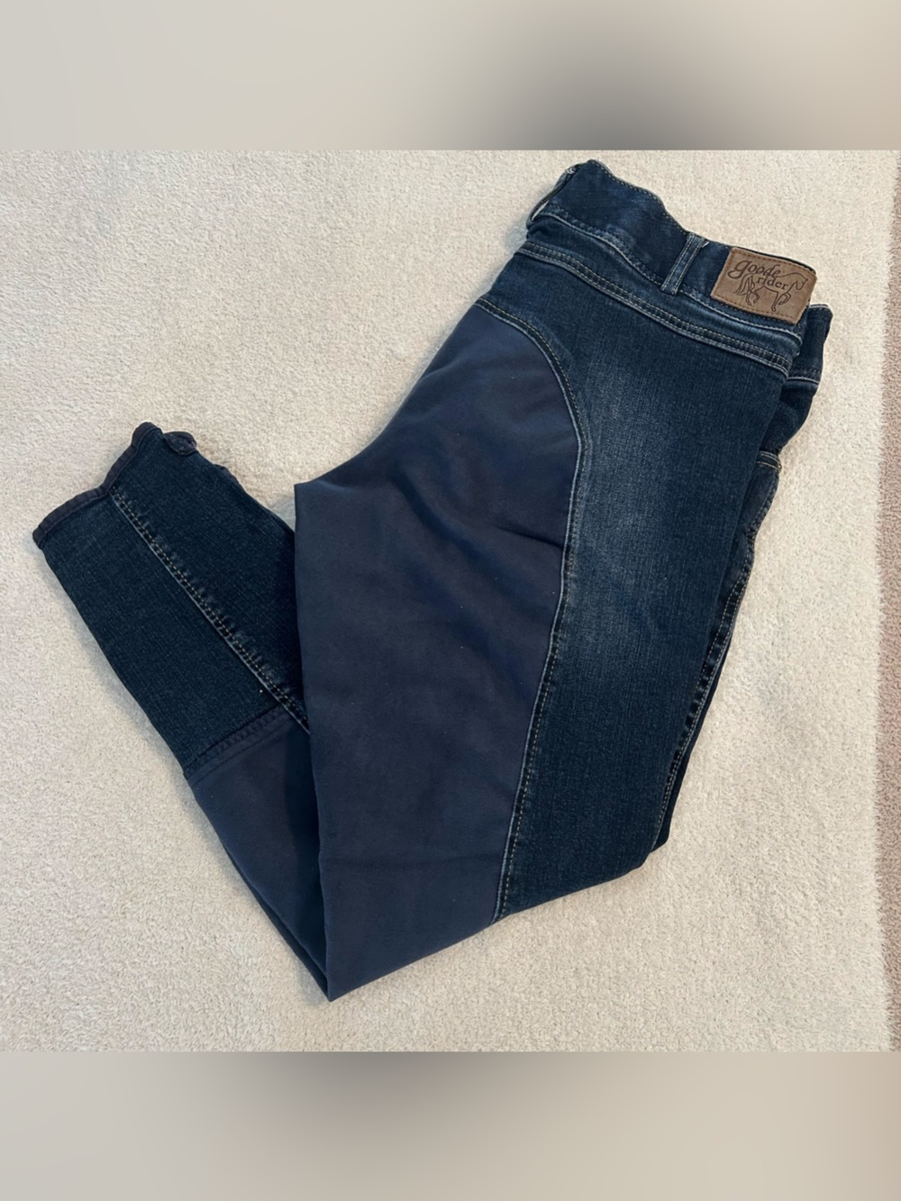 Women’s Goode Rider English equestrian Jean full-seat Breeches size 34 regular